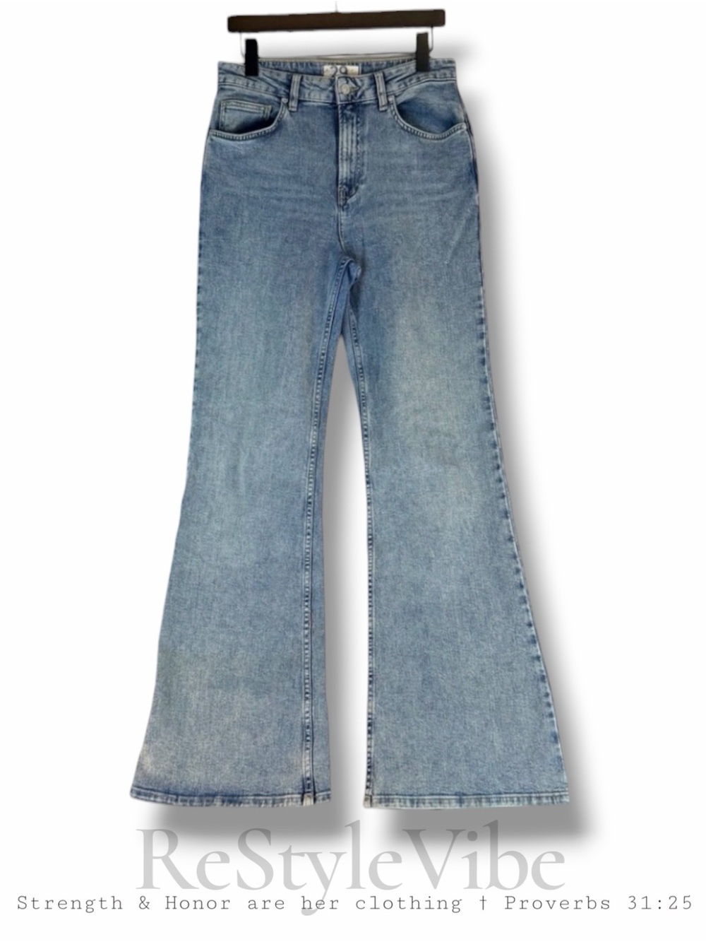 WE THE FREE PEOPLE Women’s Size 29 Denim Jeans High Rise Flare Stretch